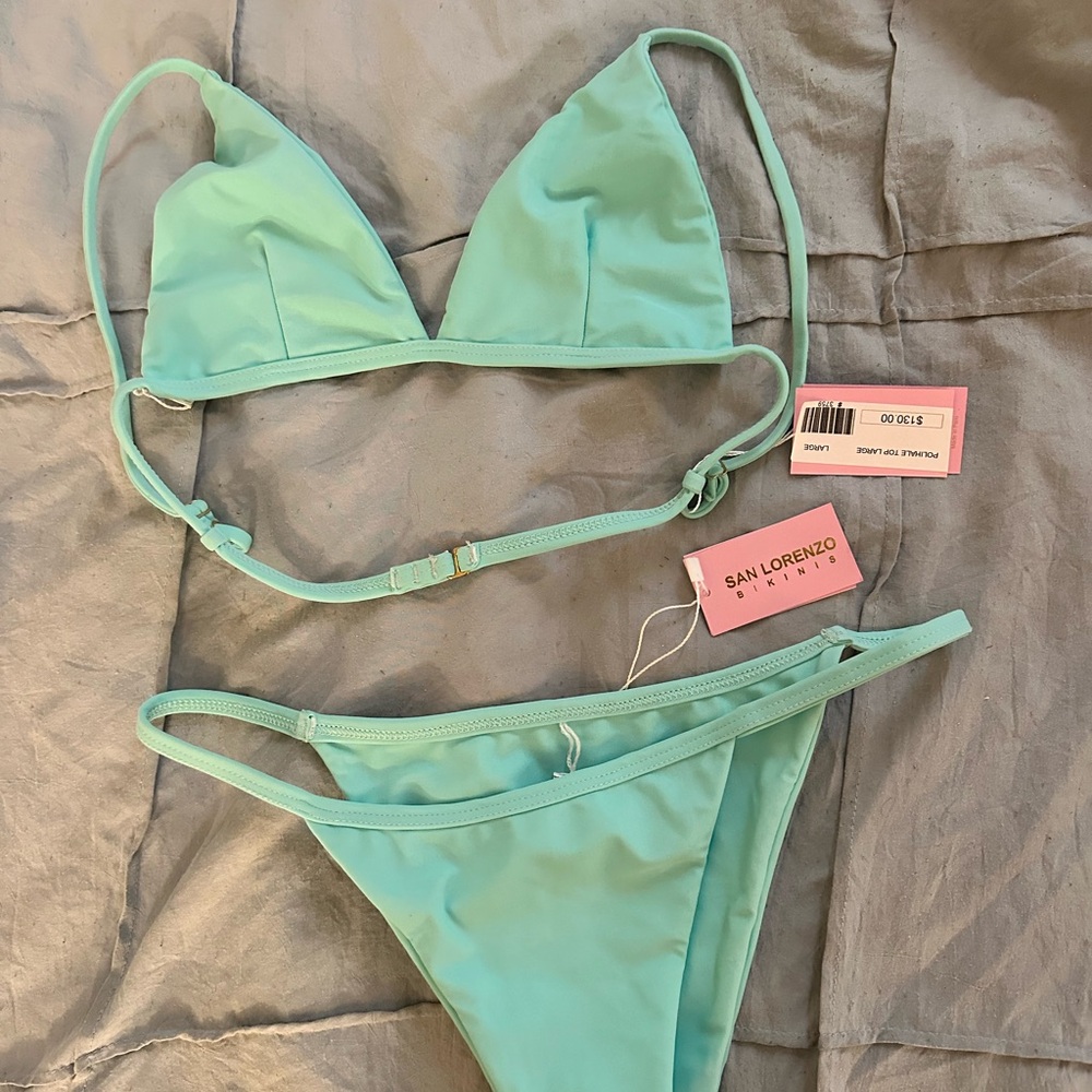 San Lorenzo Mint Green Bikini